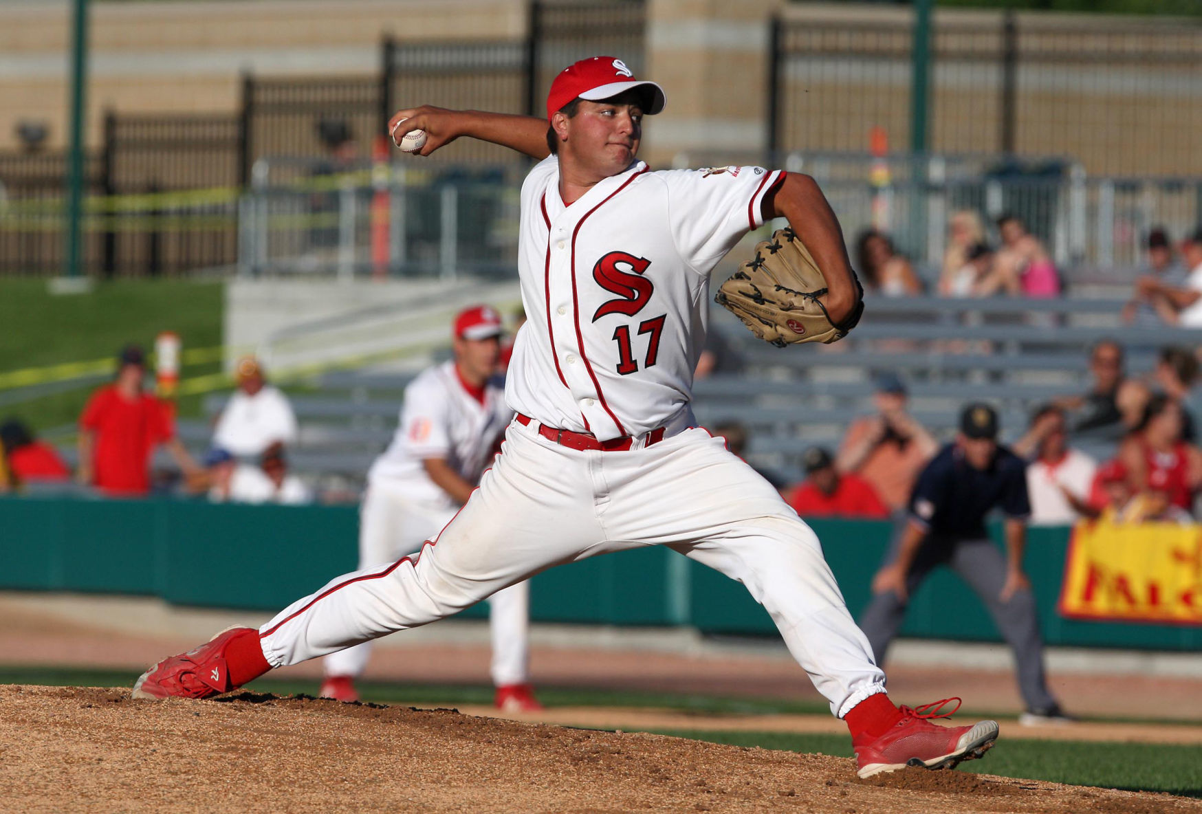 First pitch at Dehler Park, June 29, 2008